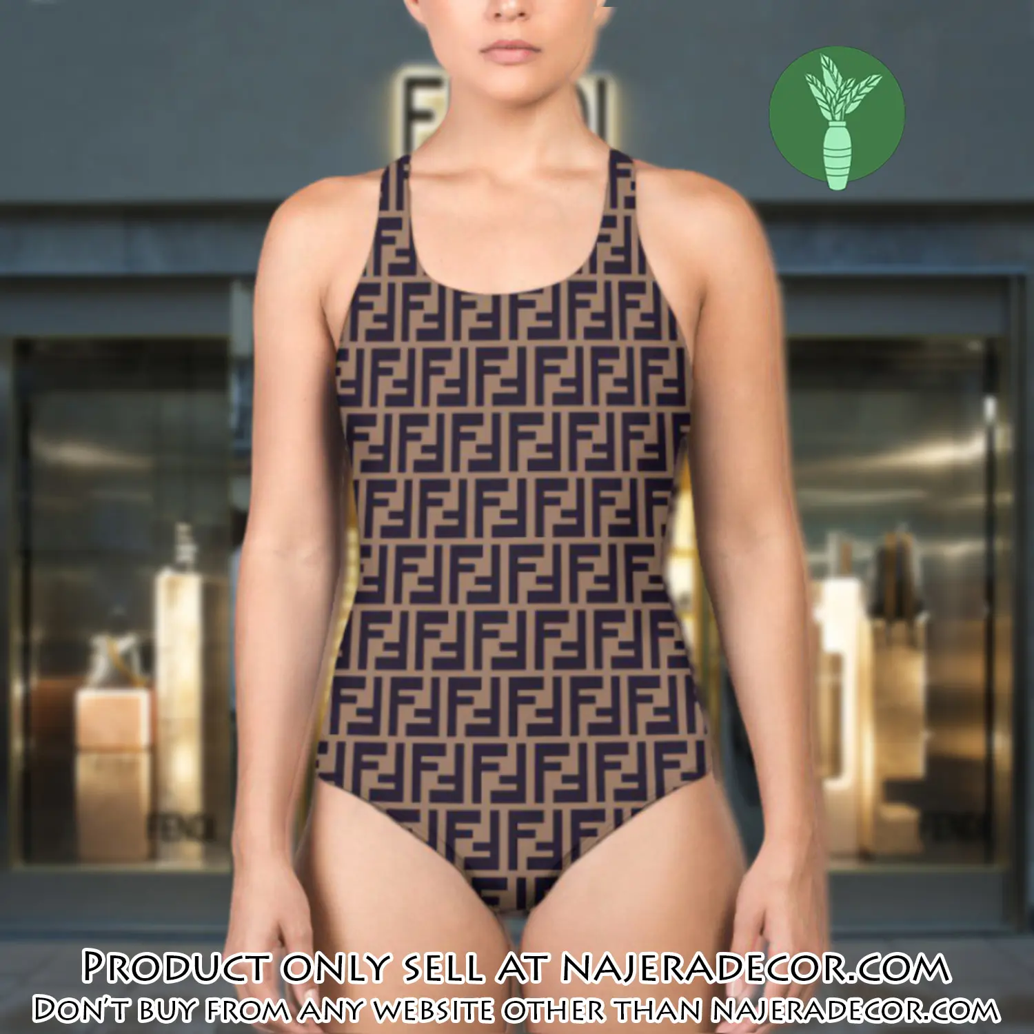 Fendi swimwear beachwear one piece swimsuit osw1052 njr3756521